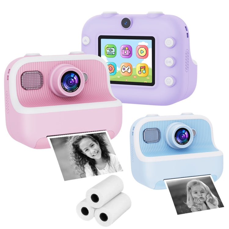 M8 2.4-Inch 1080P HD 2400W Pixel Dual-Camera Children Thermal Printing Camera, Pink, Blue, Purple, Pink+32GB, Blue+32GB, Purple+32GB M8 2.4-Inch 1080P HD 2400W Pixel Dual-Camera Children Thermal Printing Camera, Pink, Blue, Purple, Pink+32GB, Blue+32GB, Purple+32GB